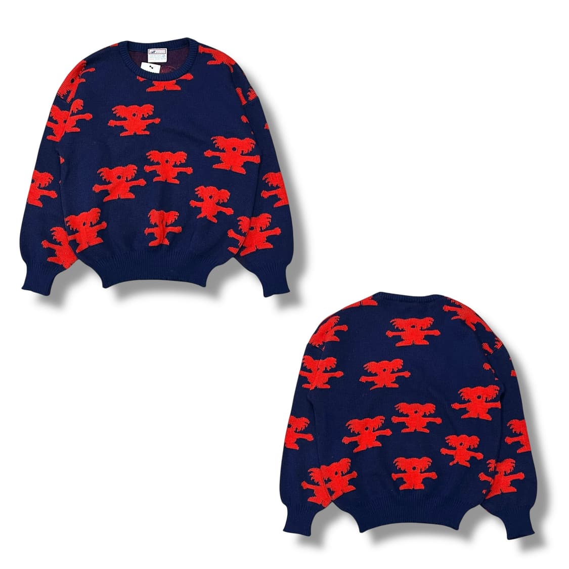 오스트레일리아 패턴 울니트 s08355 상품이미지1