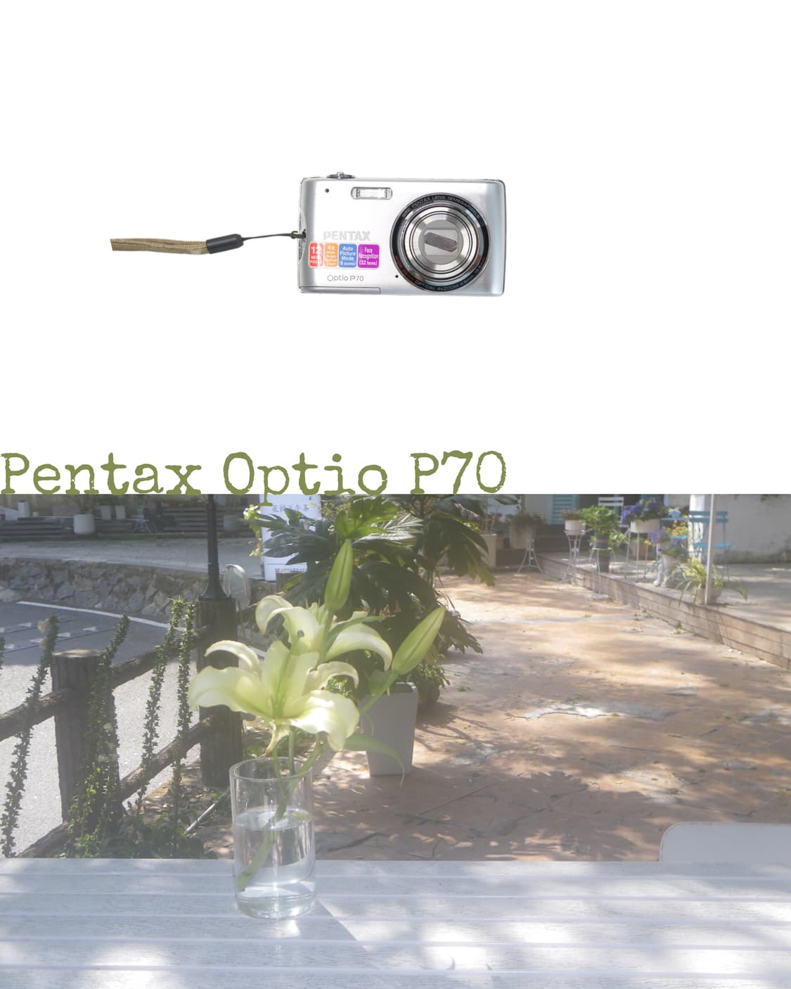 Pentax Optio P70 상품이미지1