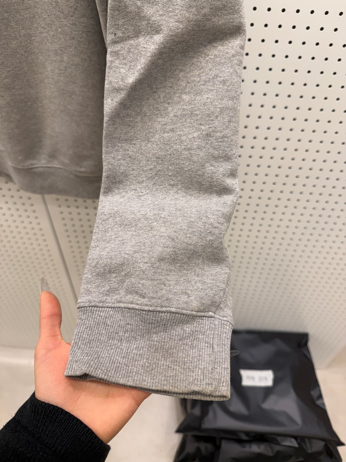 아디다스 뉴욕 양키스 로고 맨투맨 그레이 U954 상품이미지4