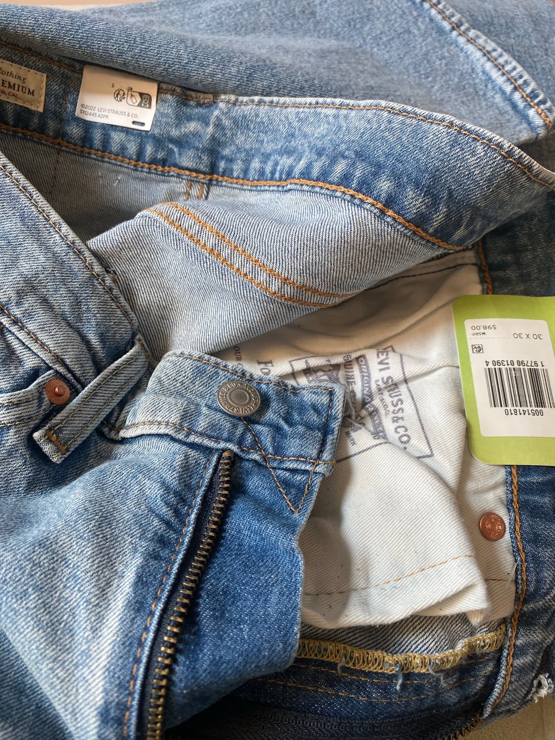 리바이스 514 프리미엄 30/30(새상품) 상품이미지3