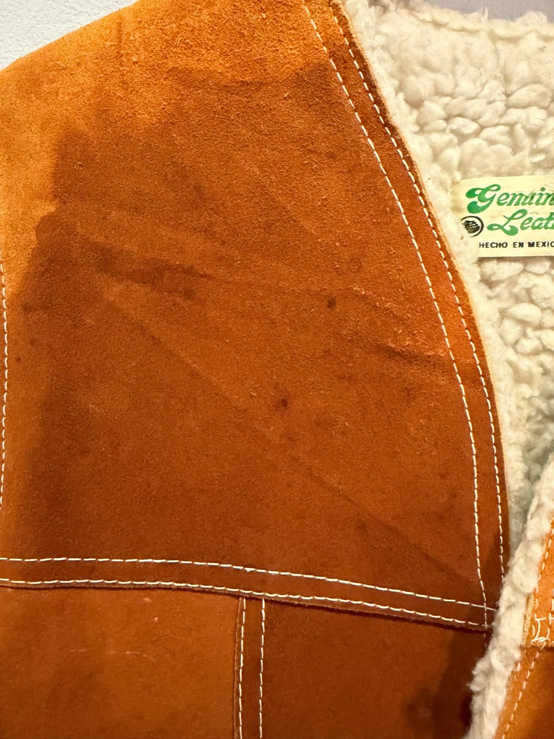 Genuine Leather 베스트(Made In MAXICO) 상품이미지5