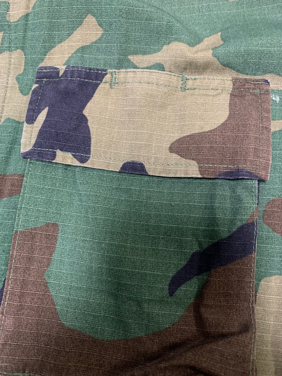 미군 오리지널 우드랜드 bdu 상의 (80년도) 데드스탁급 상품이미지2