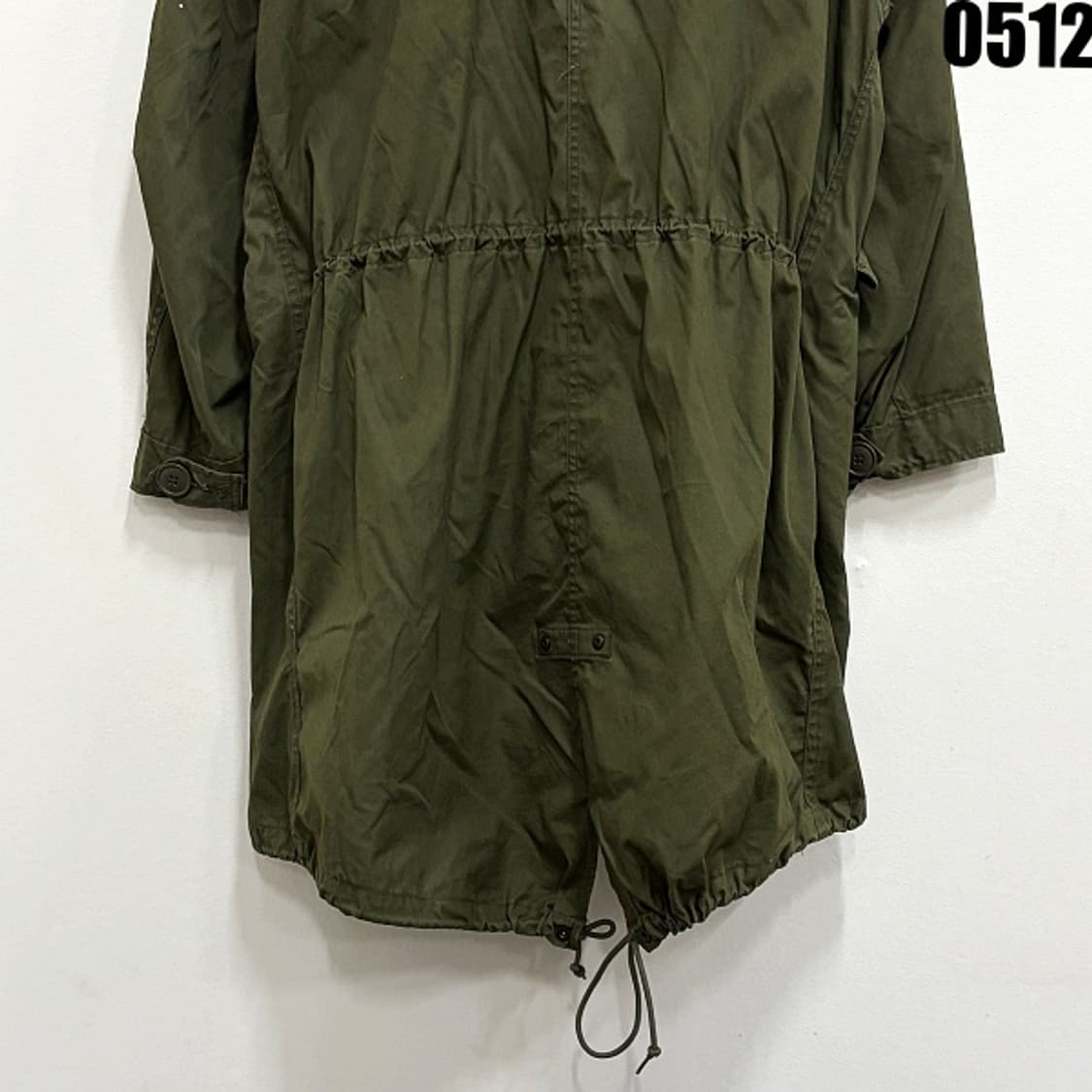 미군 오리지널 M-65 피쉬테일 롱 파카 자켓 L 0512 상품이미지7