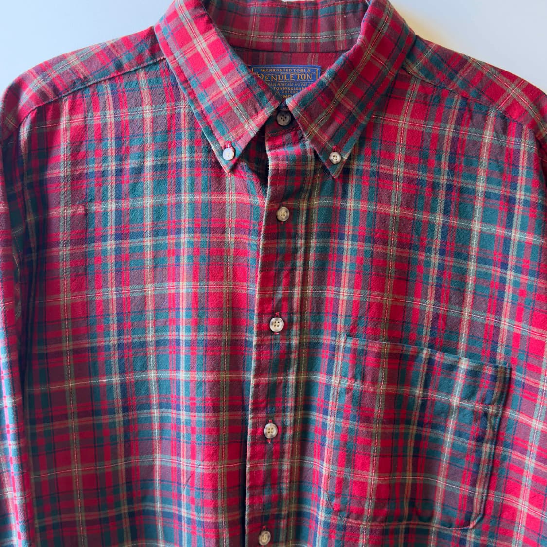 펜들턴 버진 울 체크 셔츠 USA 상품이미지2
