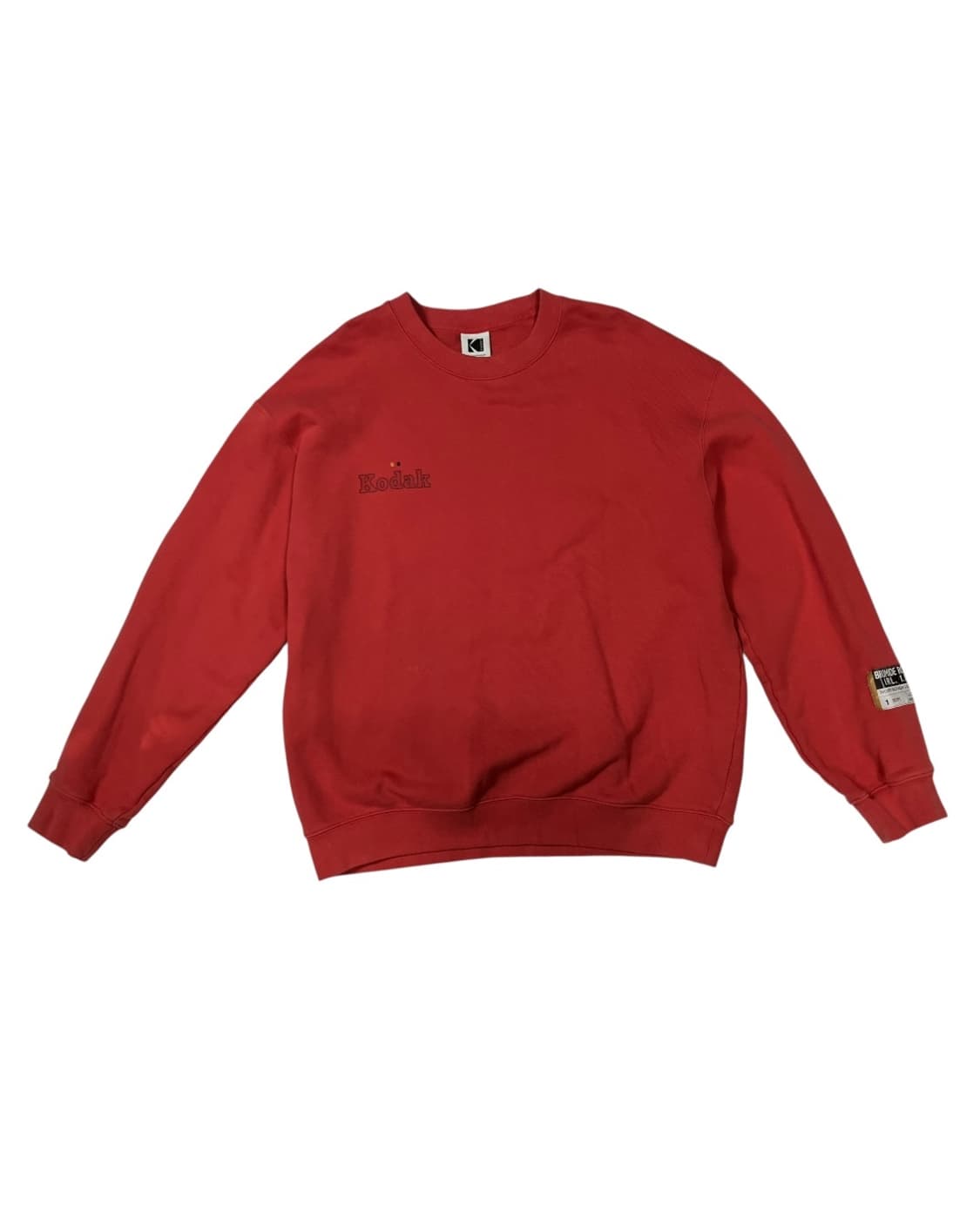 Kodak 코닥 레드 맨투맨 XL 상품이미지3