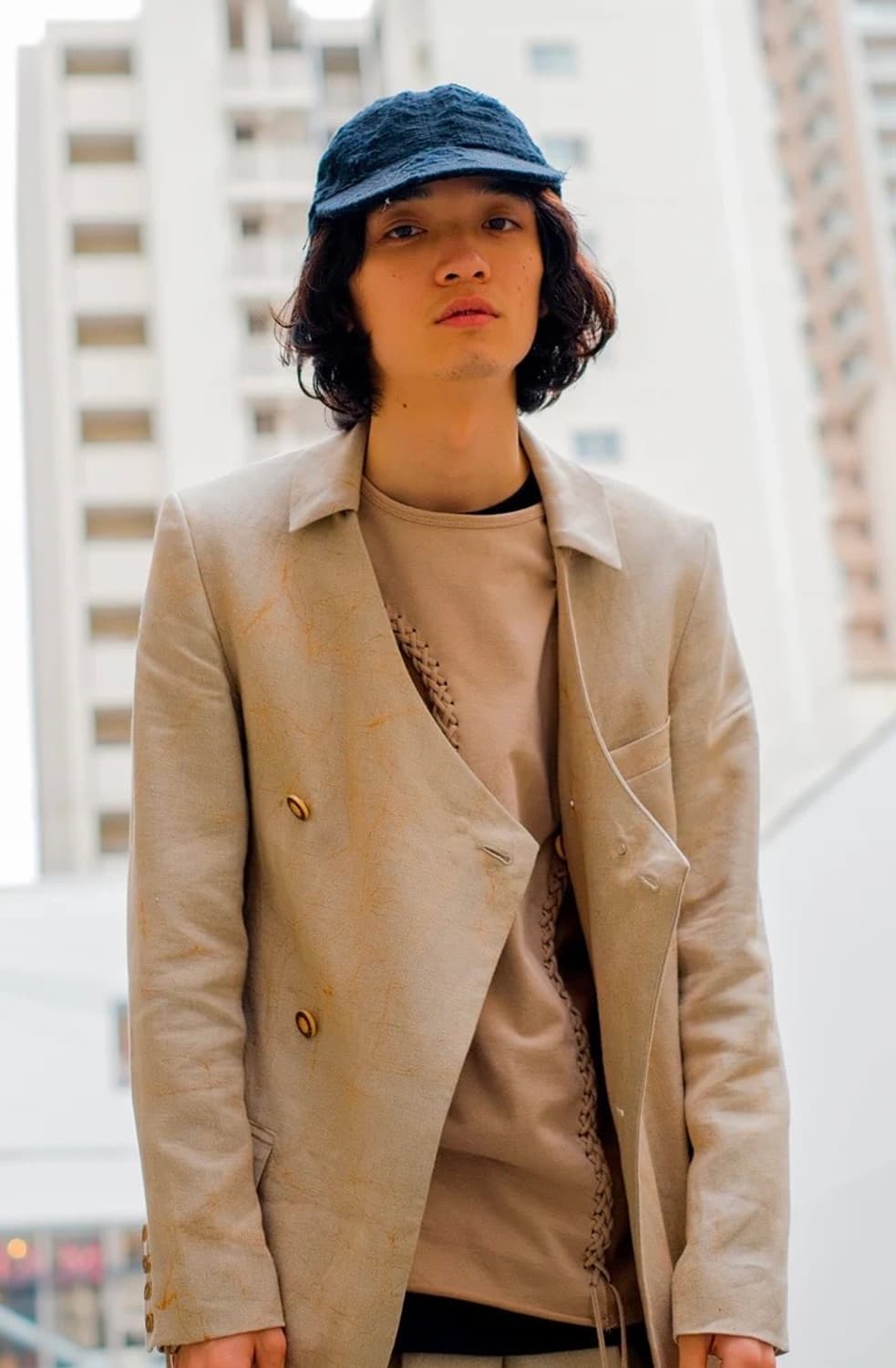 노부유키 마츠이 detachable collar jacket 상품이미지8