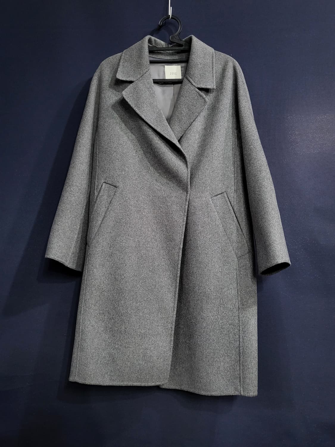 주크 블랜디드 캐시미어 롱코트 상품이미지2