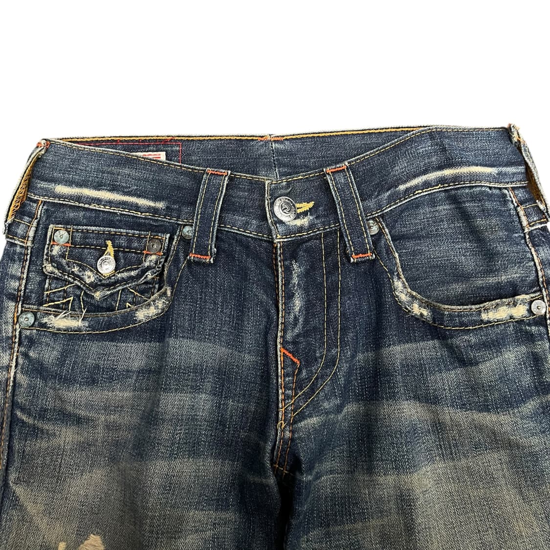 트루릴리전 부츠컷 데님팬츠 made in USA 상품이미지3