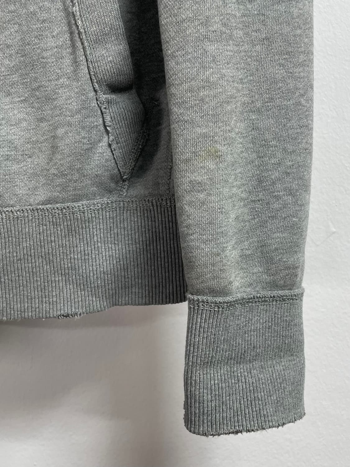 아베크롬비 그레이 빈티지 후드집업 (on.343 )   상품이미지4