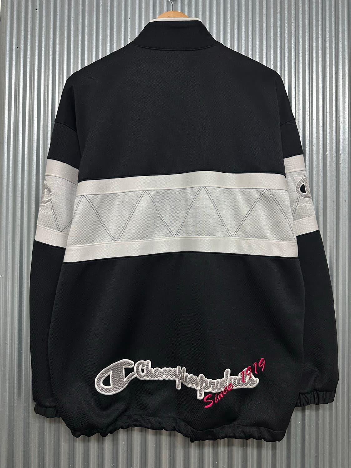 [O(XL)] 챔피온 올드스쿨 배색 트랙탑 상품이미지2