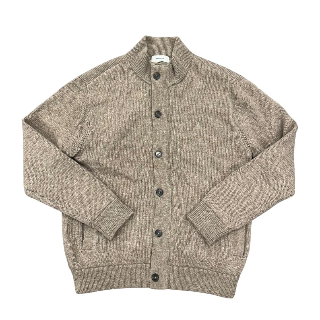 빈폴 누빔 니트 집업 상품이미지1