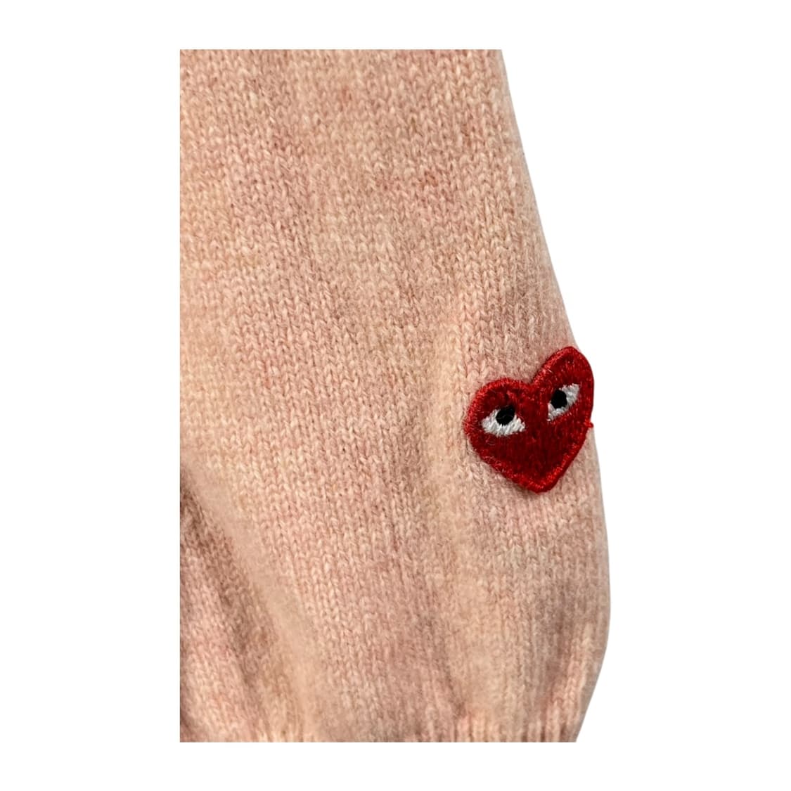 [CDG] 꼼데가르송 플레이 하트로고 울 가디건 상품이미지5