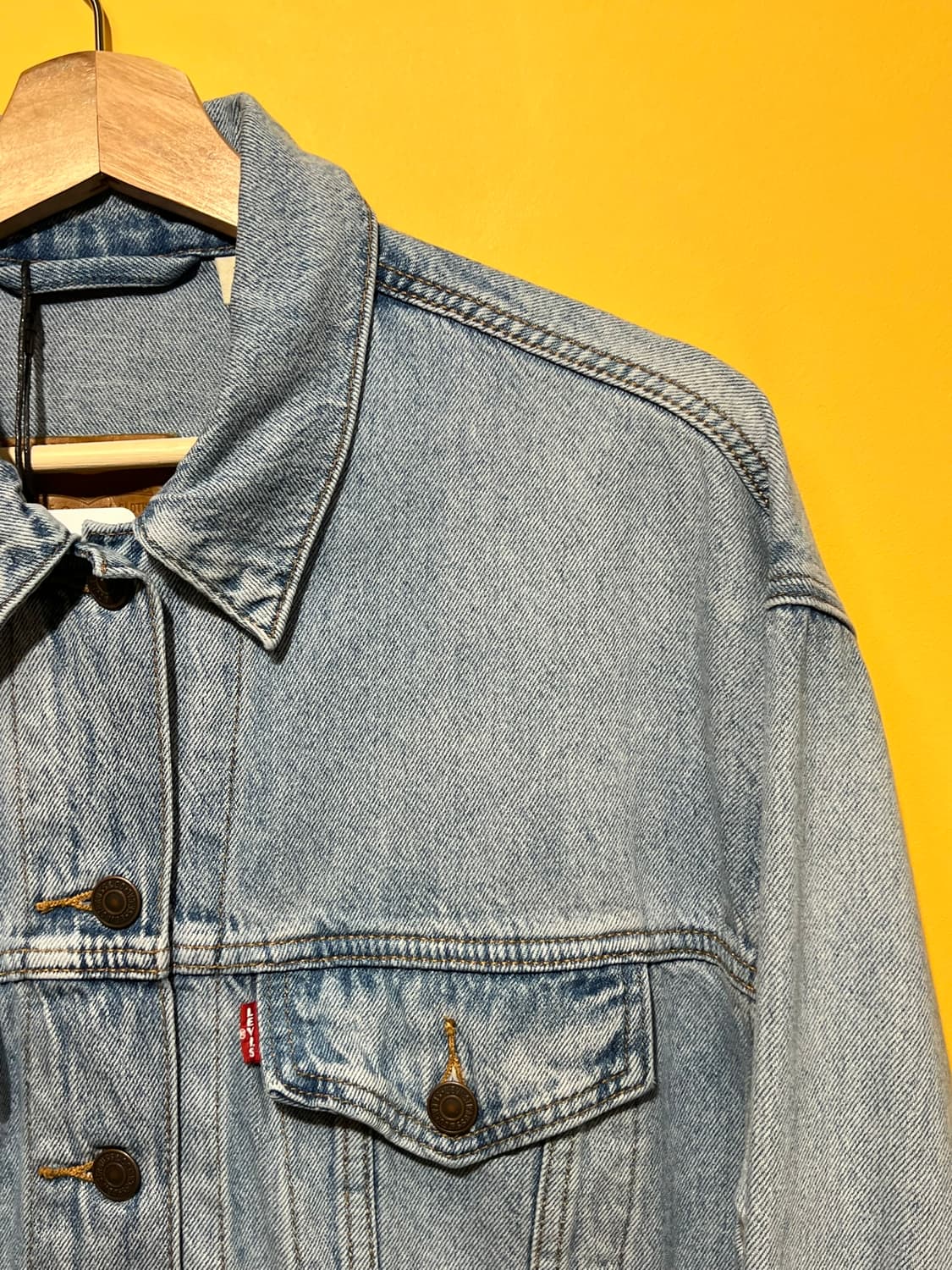 90s fit [XS] 리바이스 빅E 프리미엄 데님 트러커 자켓 상품이미지2