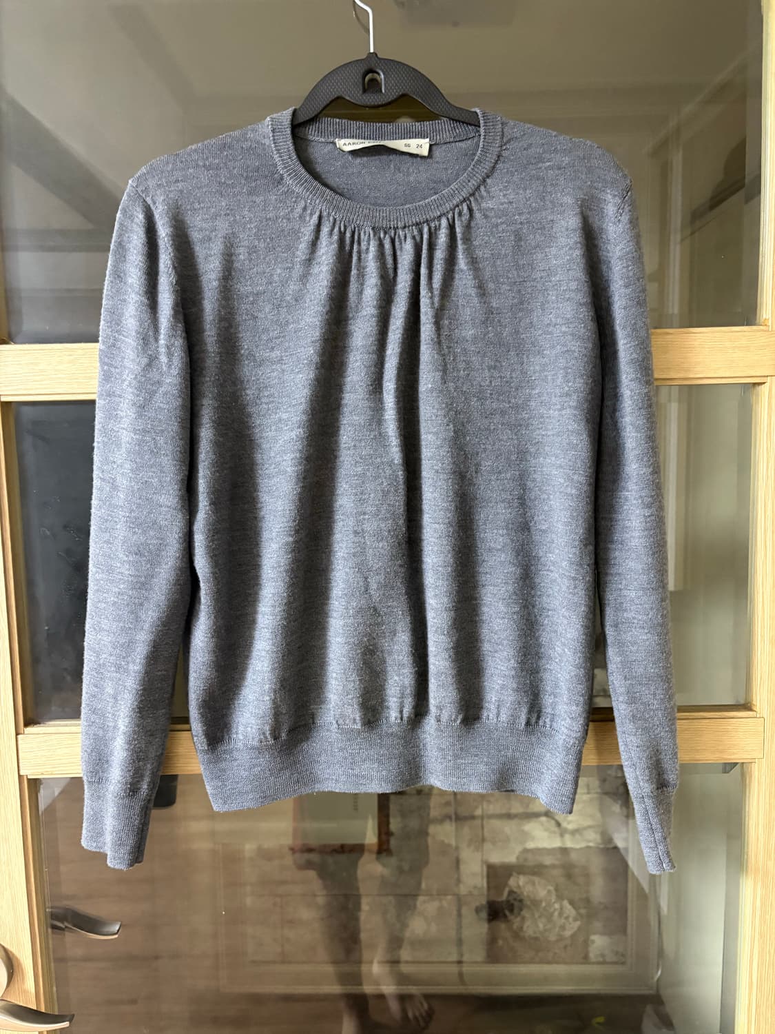 Aaron esh 주름 디테일 니트 24  상품이미지1