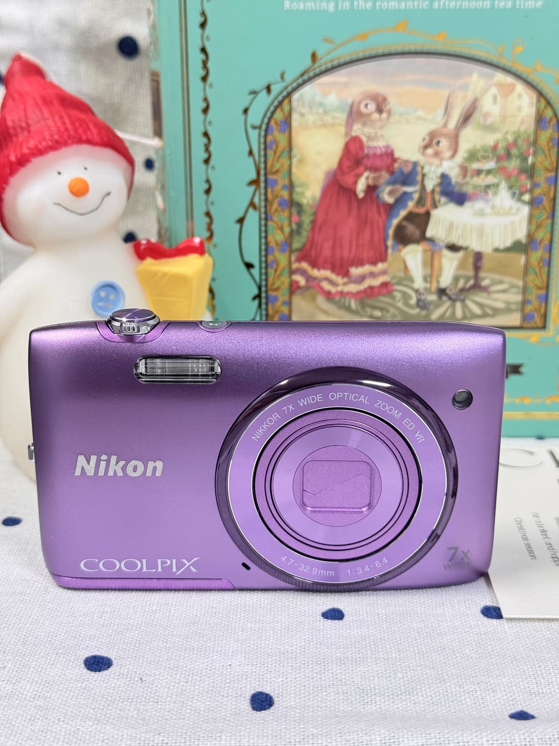 니콘 쿨픽스 S3500 바이올렛(빈티지디카) 상품이미지8