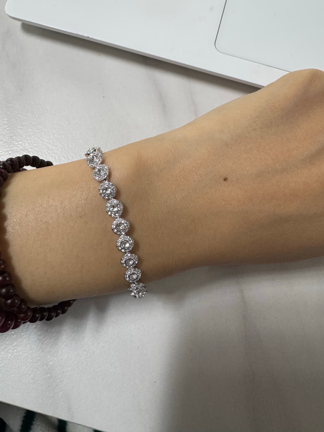 스와로브스키 테니스팔찌 상품이미지1