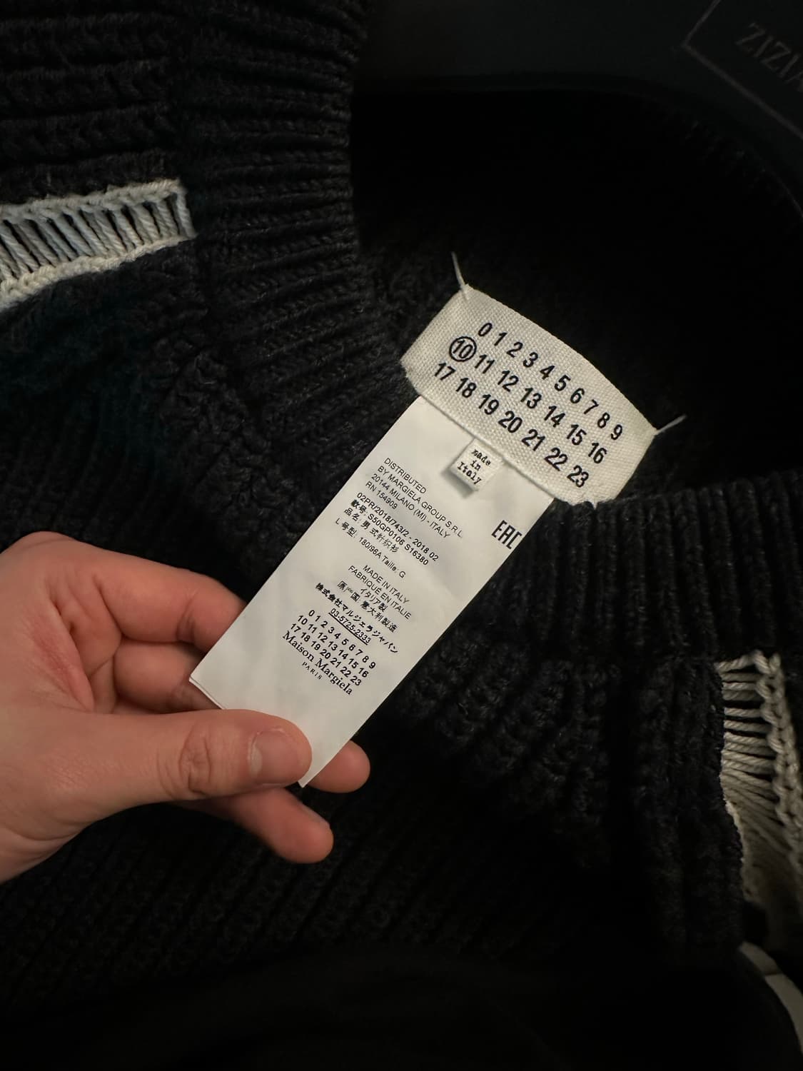 마르지엘라 래글런 니트 상품이미지4