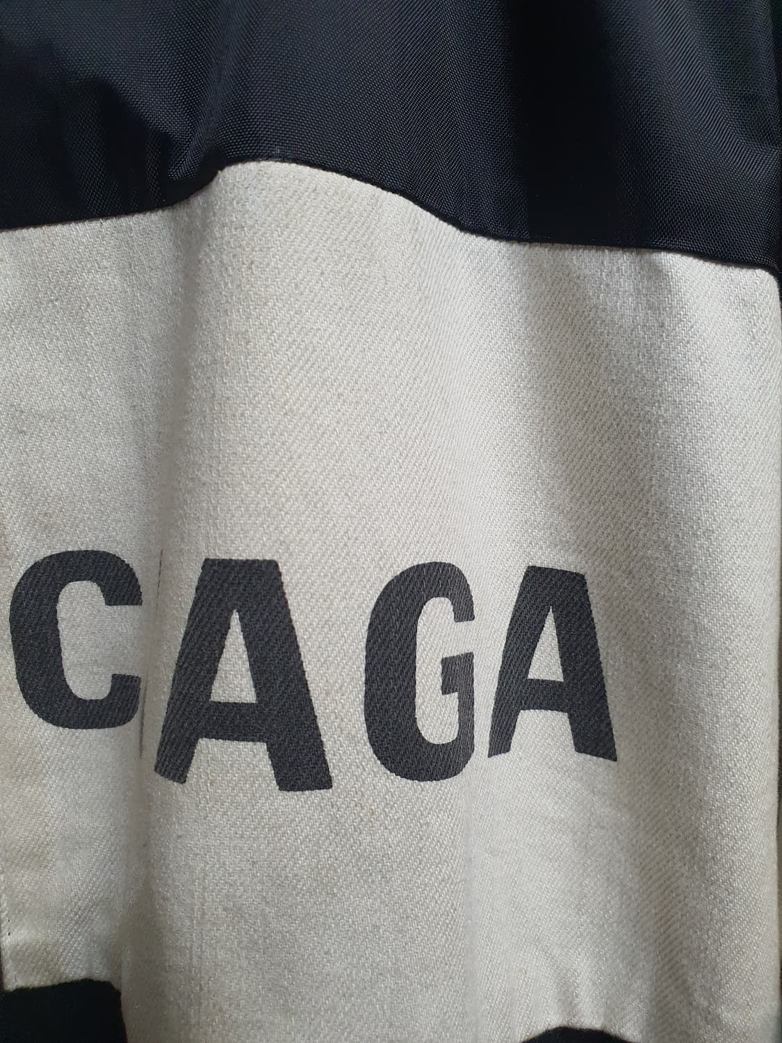 발렌시아가 빅로고 데님트랙 자켓  상품이미지3