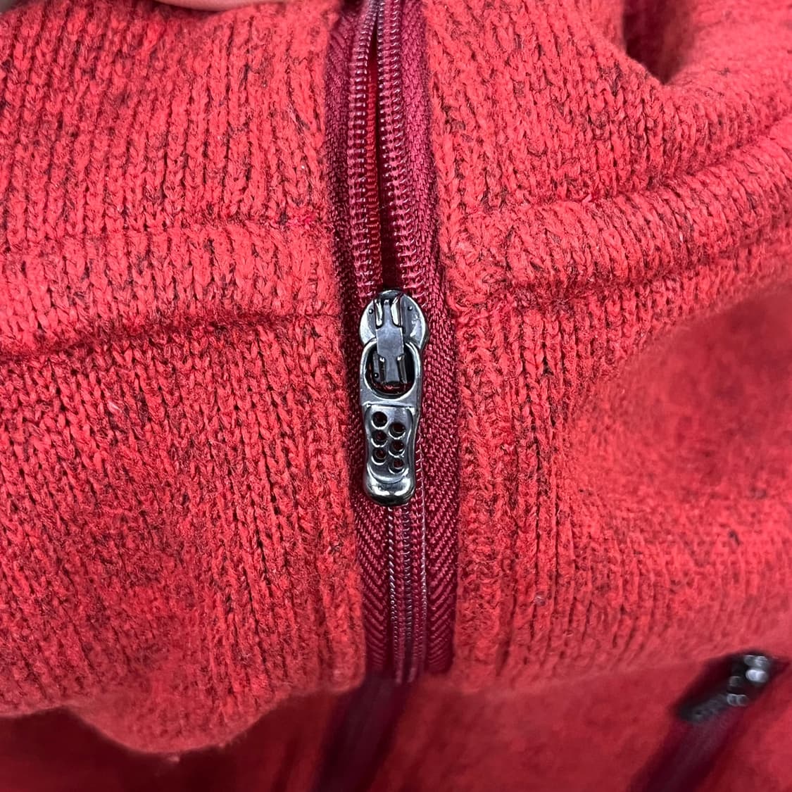 [정품/M] 파타고니아 레드 반집업 플리스 b18 상품이미지7