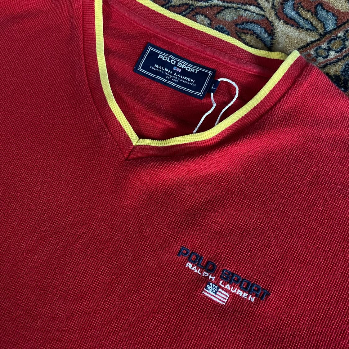🌊Polosport thermal Half-sleeve V-neck T 상품이미지4