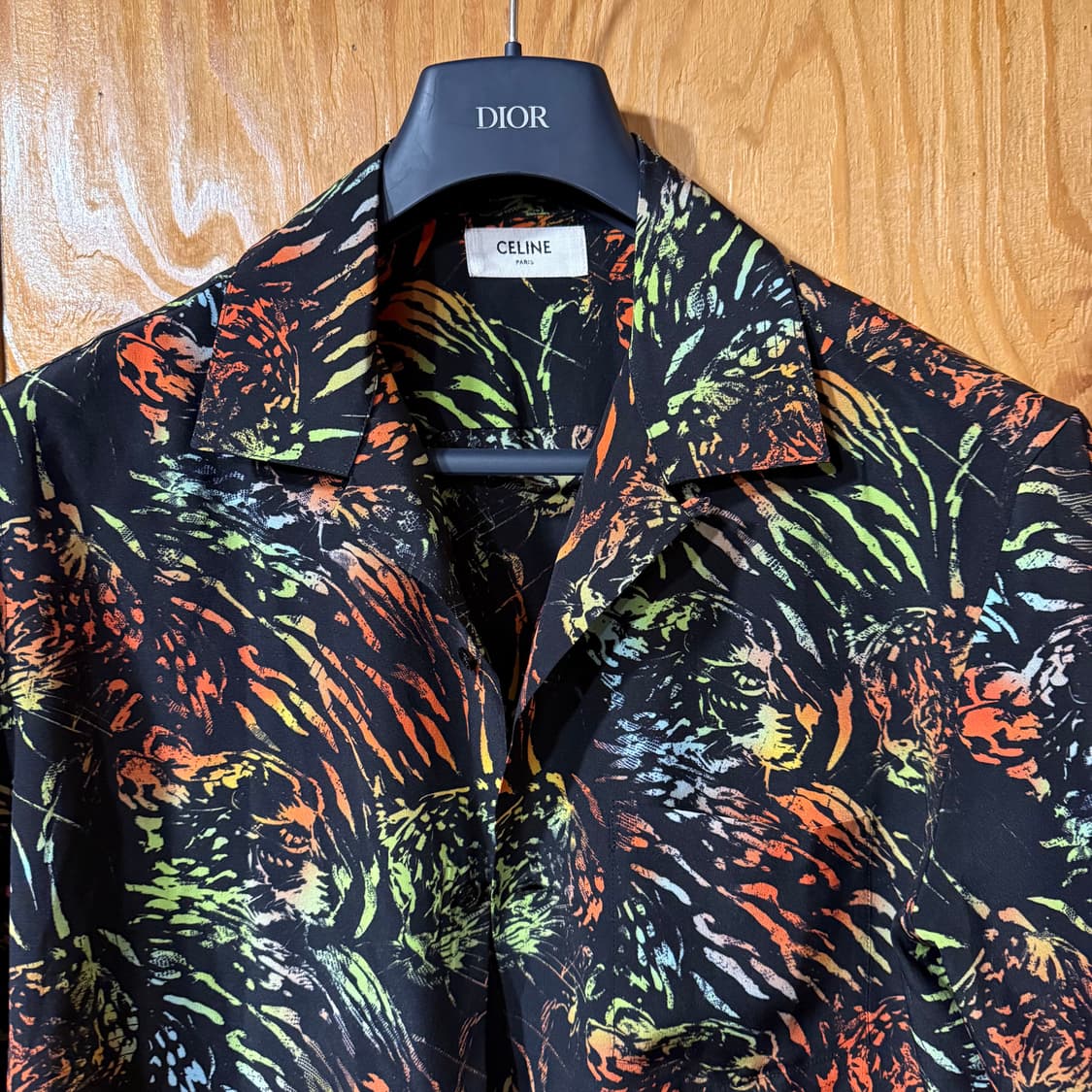 셀린느 23 S/S 하와이안 실크 셔츠 판매 합니다. 상품이미지2