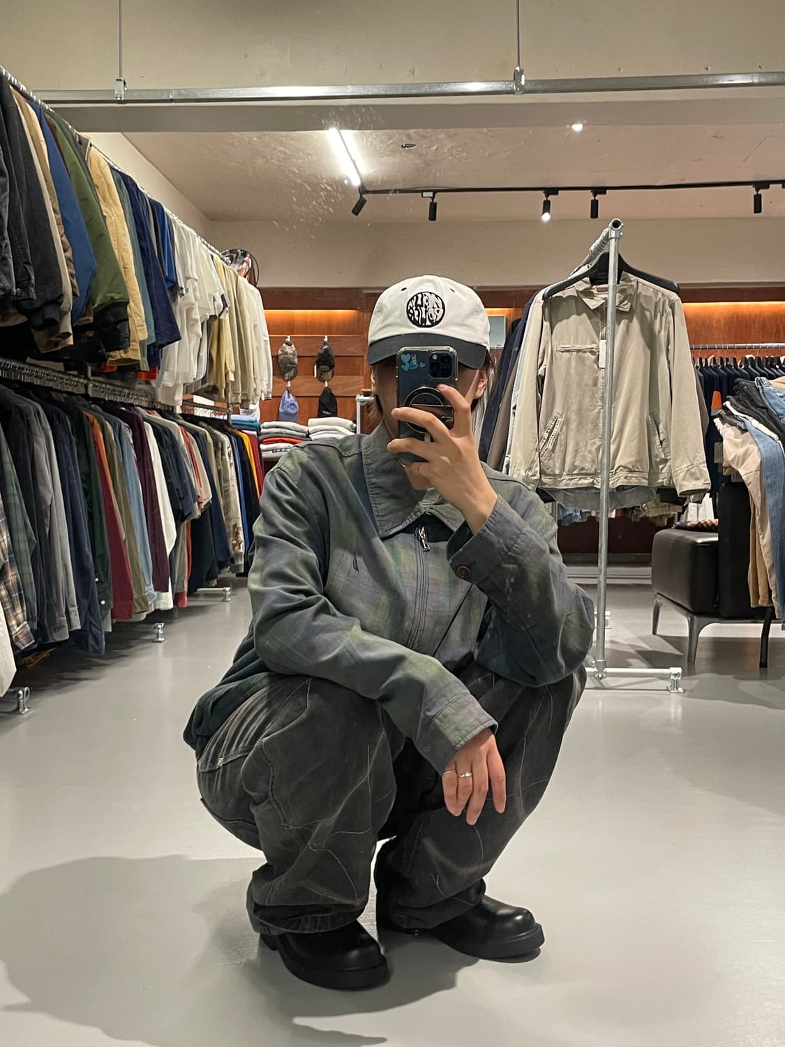 노티카 스윙톱 체크 자켓   상품이미지3