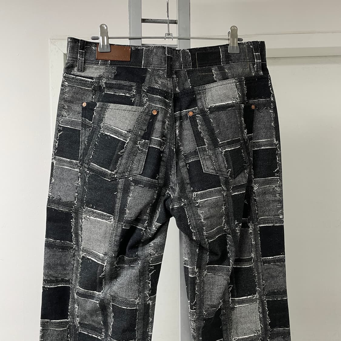 앤더슨벨 패턴 데님 팬츠 S 상품이미지2