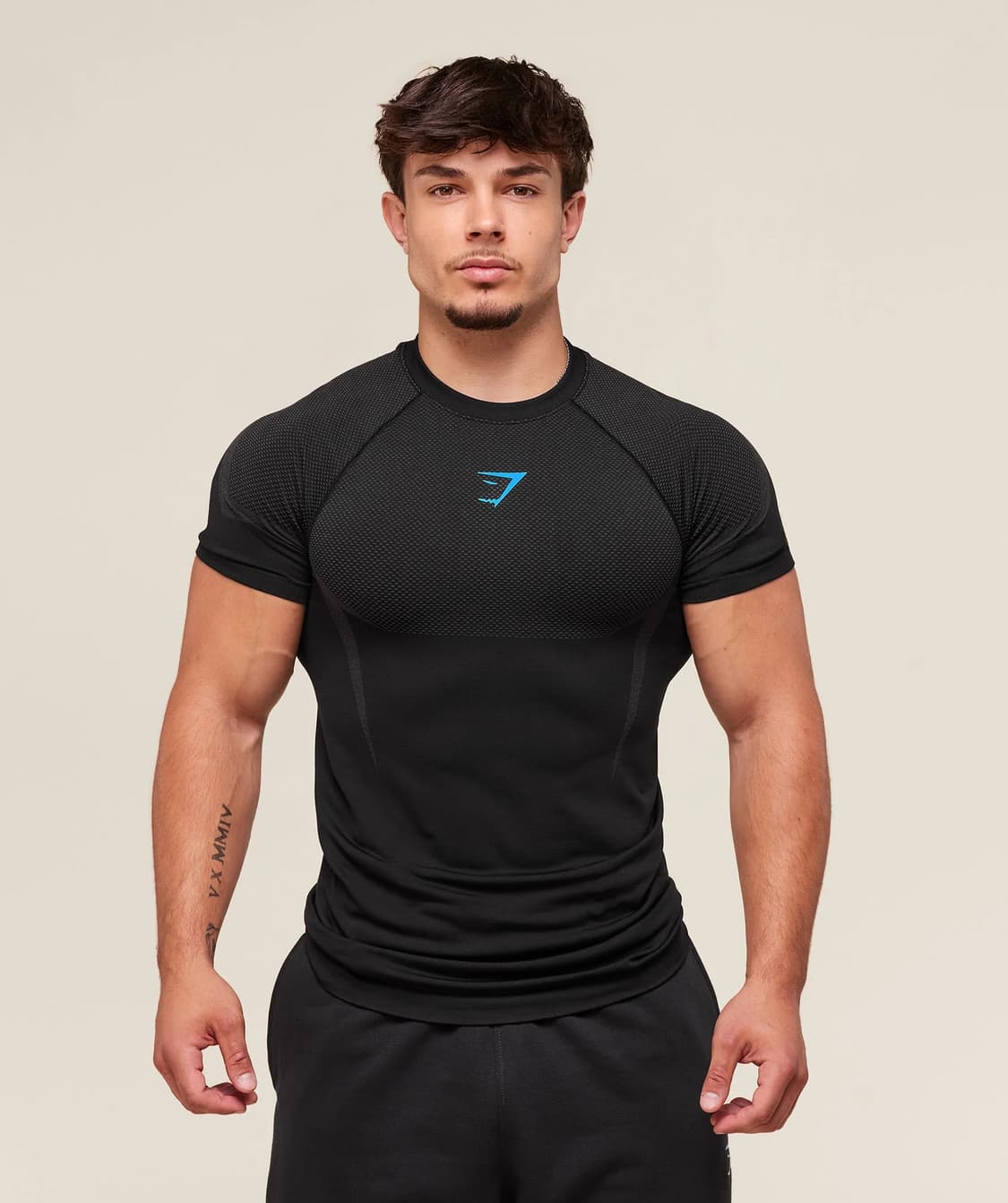 짐샤크 오닉스 5.0 후드 반팔 퍼플/블루 Gymshark onyx v5 상품이미지3