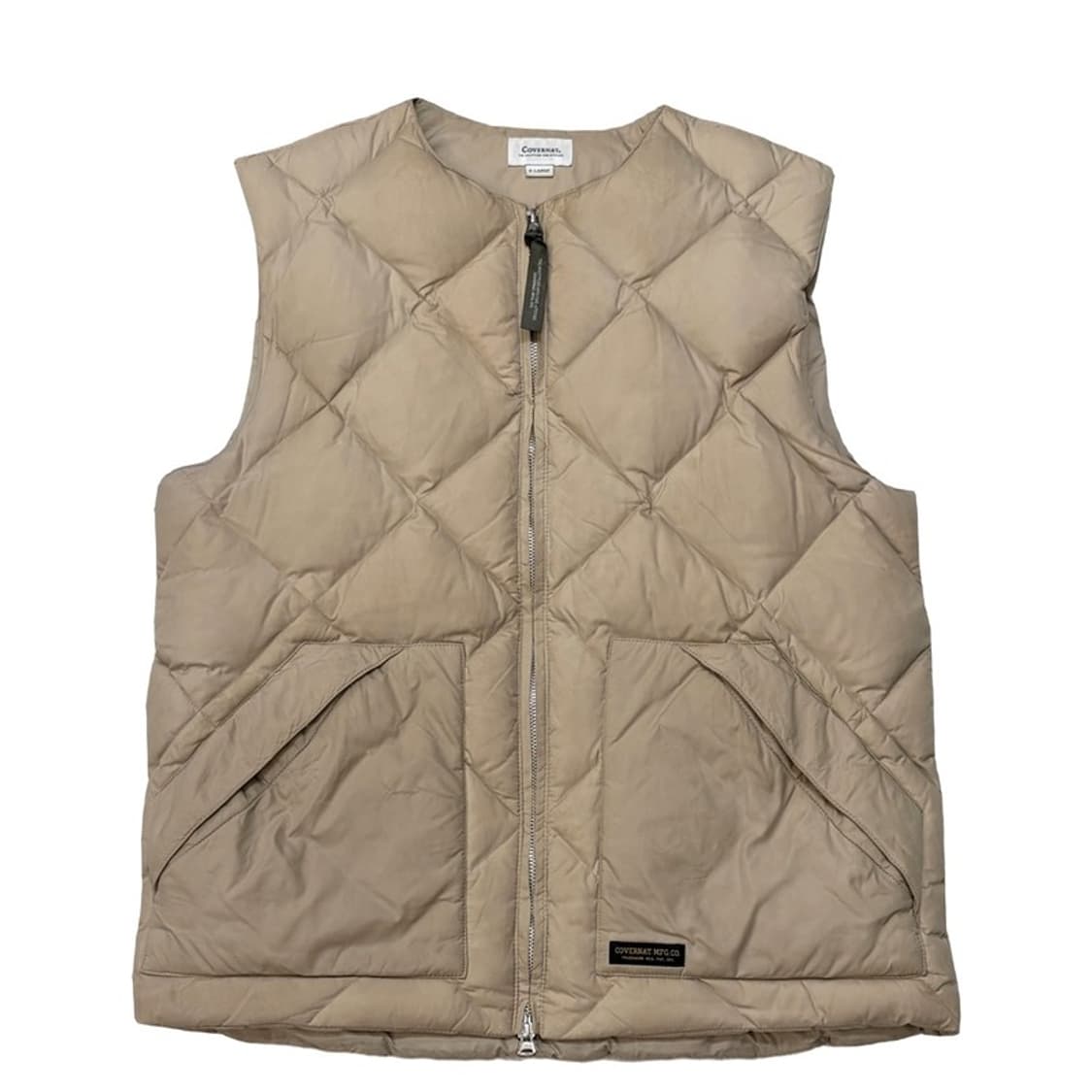 COVERNAT 덕다운 경량 패딩조끼 XL 상품이미지1
