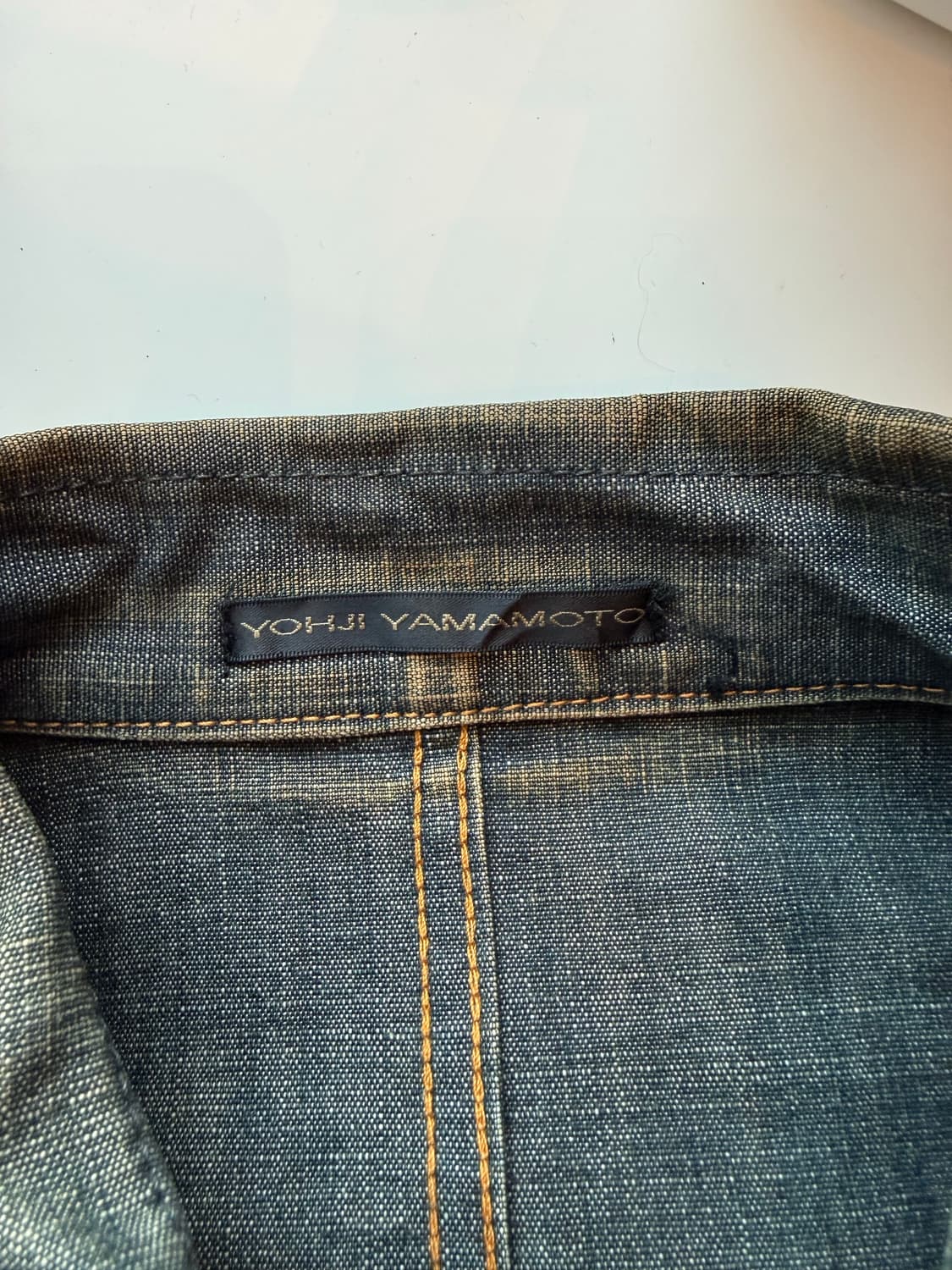 요지야마모토 데님자켓 상품이미지8