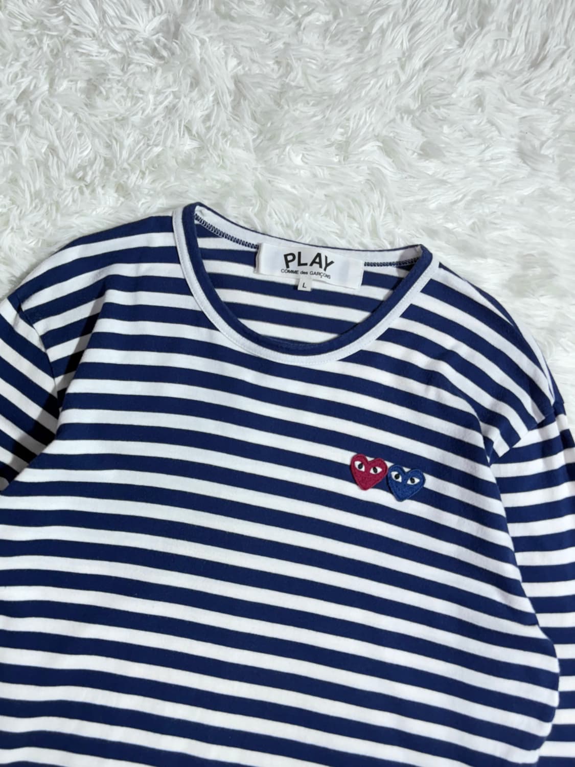 꼼데가르송 더블하트 슬리브  상품이미지4