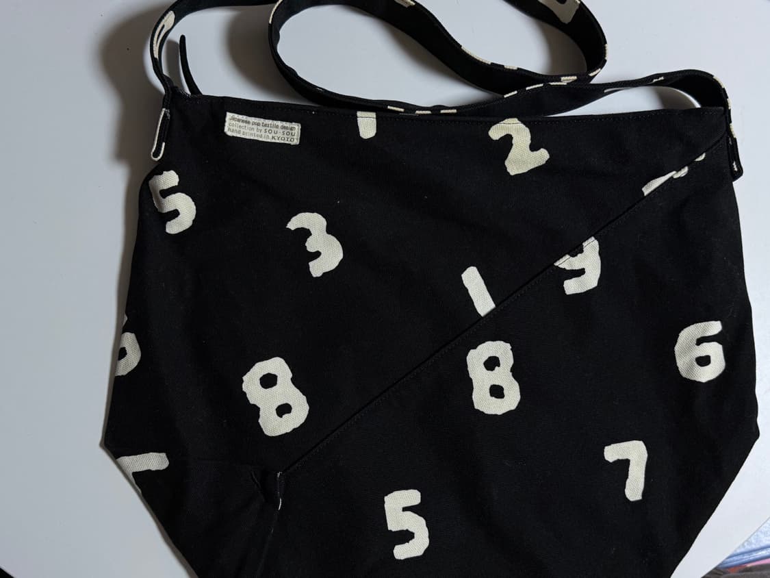 소우소우 캔버스 크로스백 라지 상품이미지3