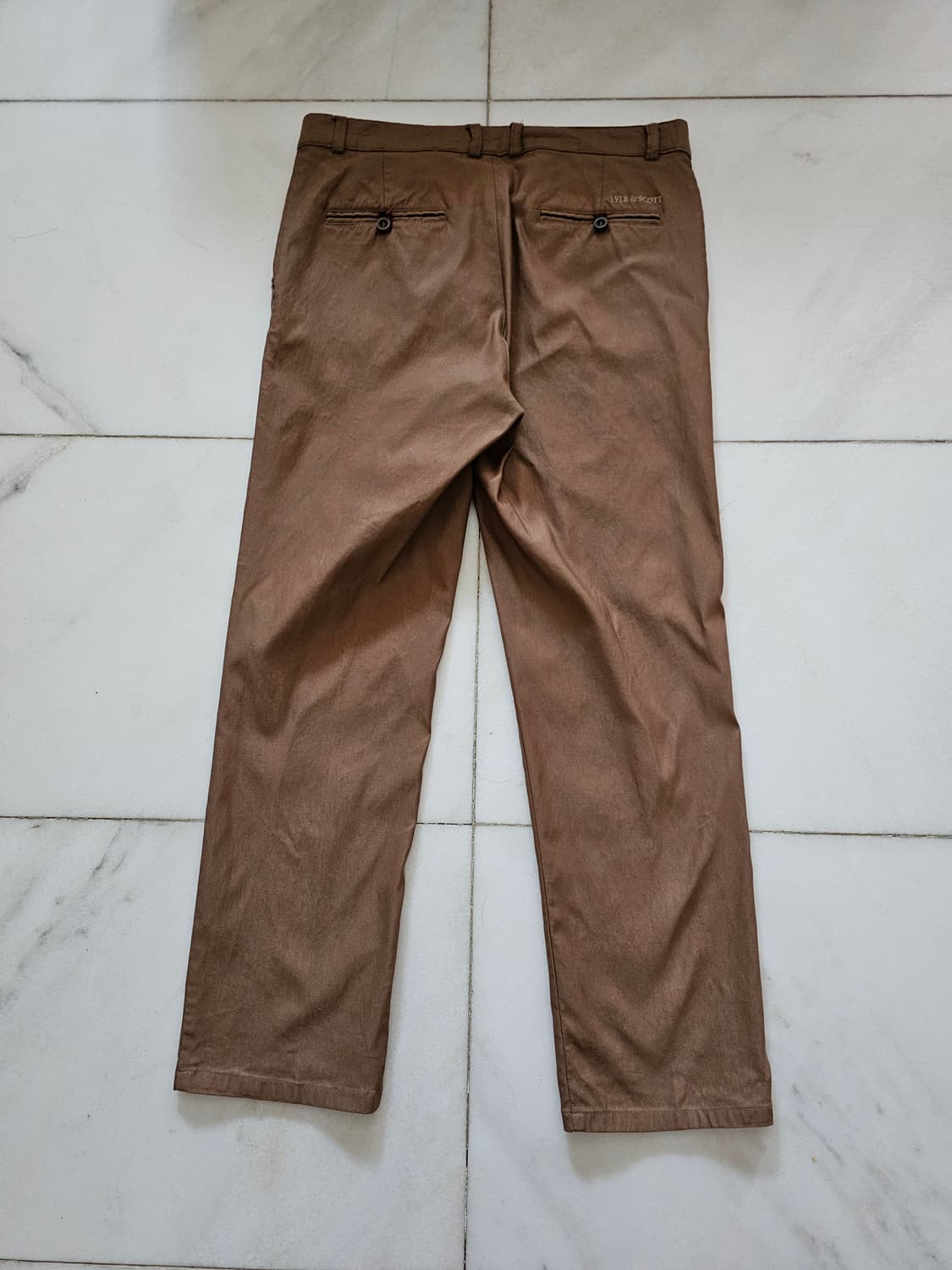 Lyle & Scott GOLF 브라운 치노 팬츠 (34)
 상품이미지2