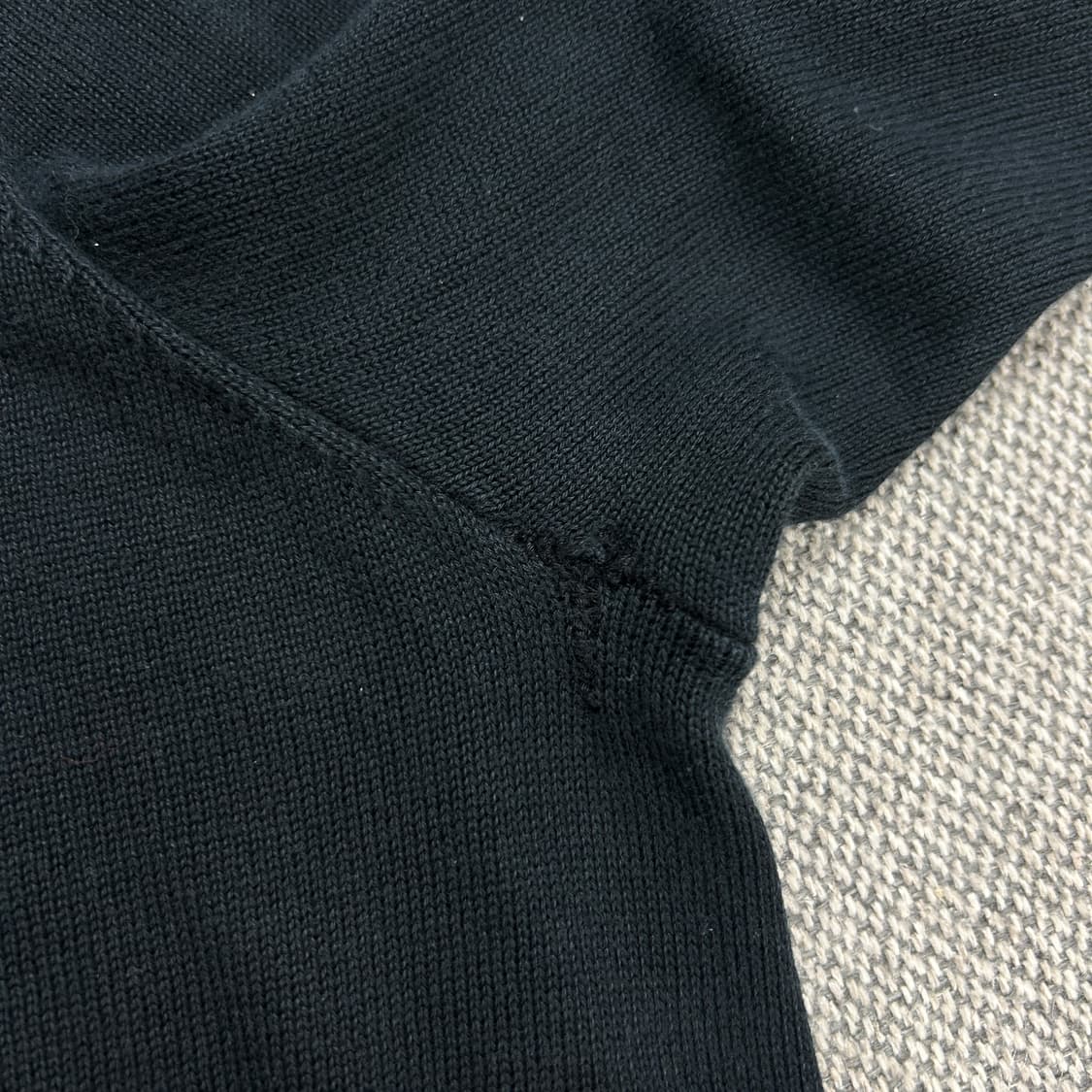 폴로 피마코튼 브이넥 니트(L) 상품이미지6