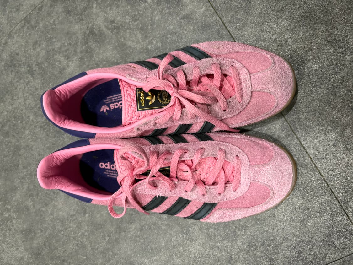 아디다스 가젤 인도어 핑크 235,240 상품이미지1