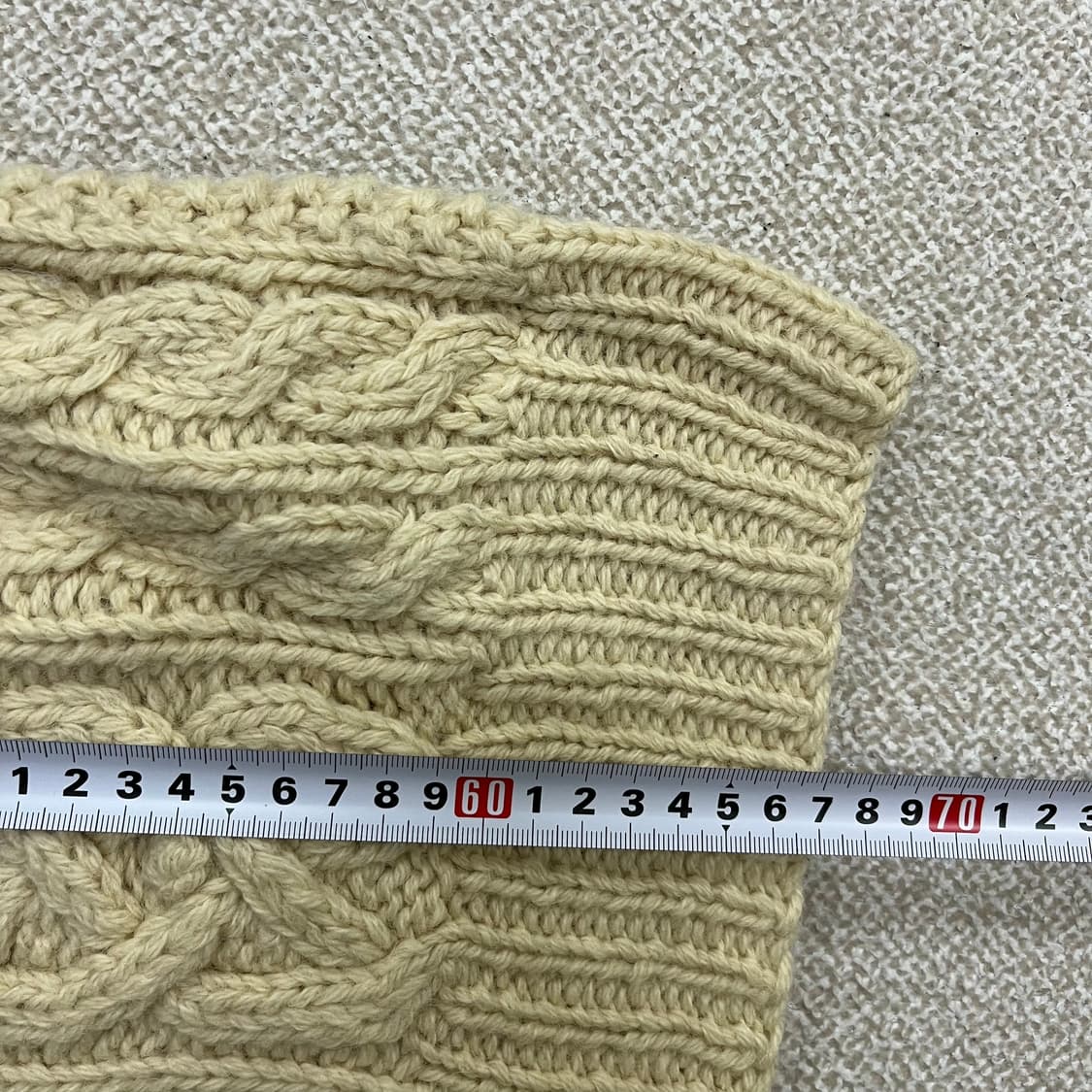 L GQFORD 빈티지 케이블 니트 0129M1 상품이미지5