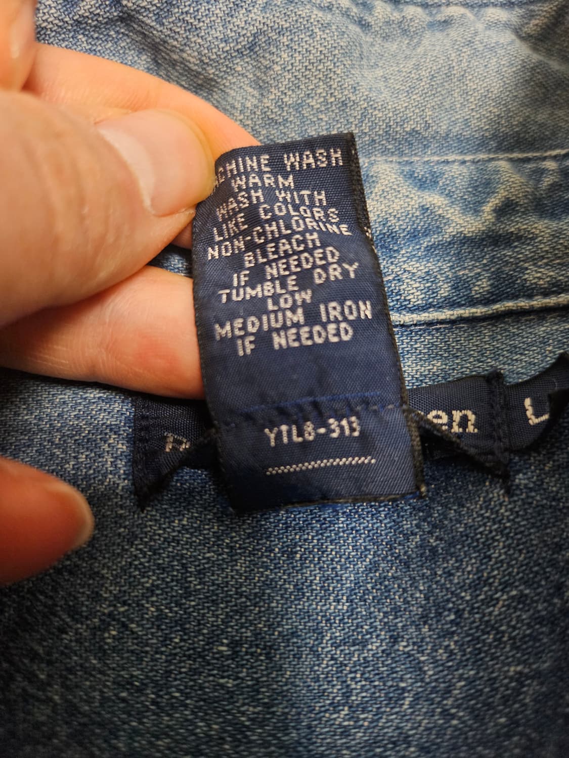 폴로 랄프로렌 여성 데님셔츠 상품이미지4