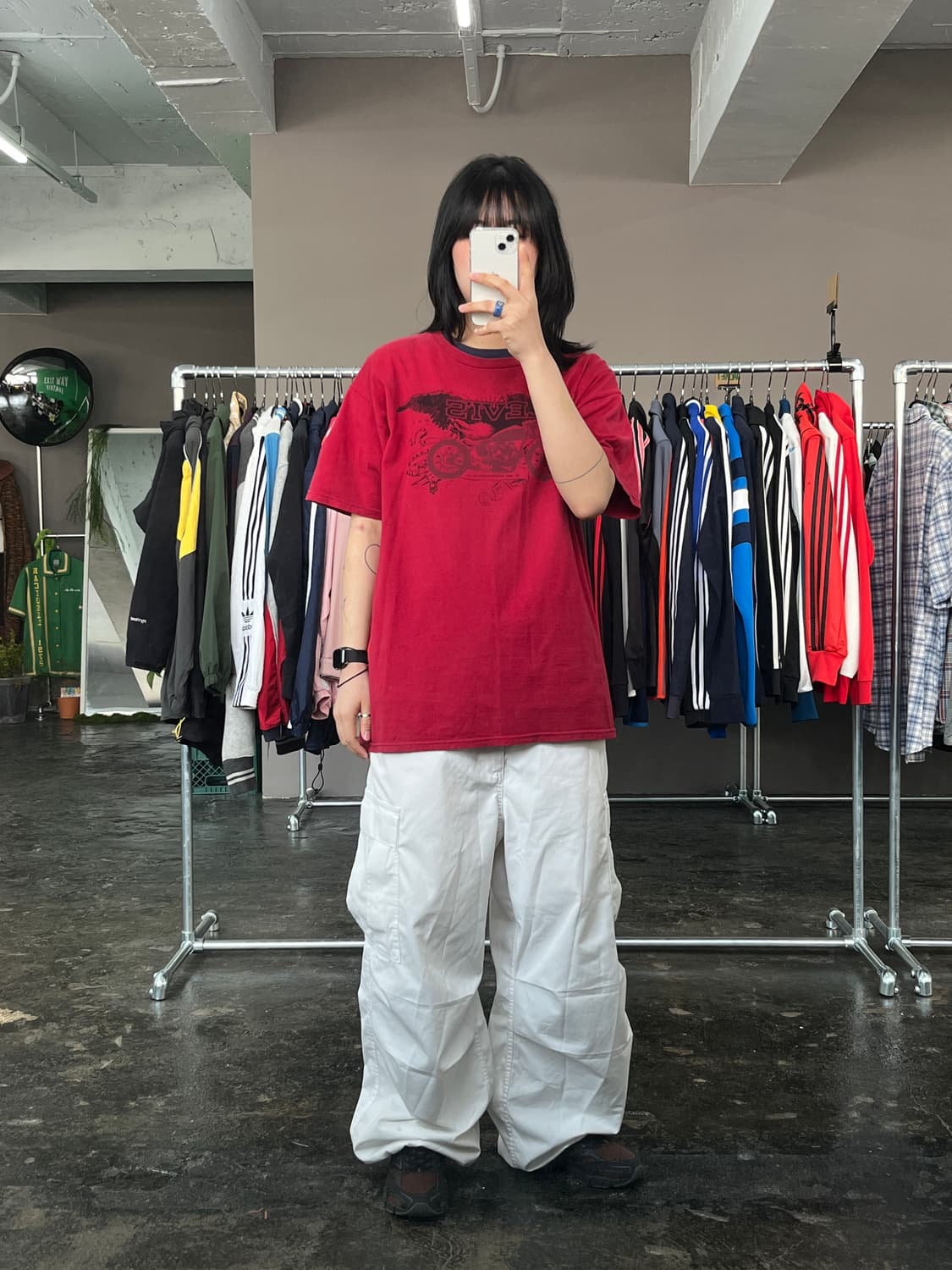 리바이스 모터사이클 프린팅 반팔 티셔츠 상품이미지3