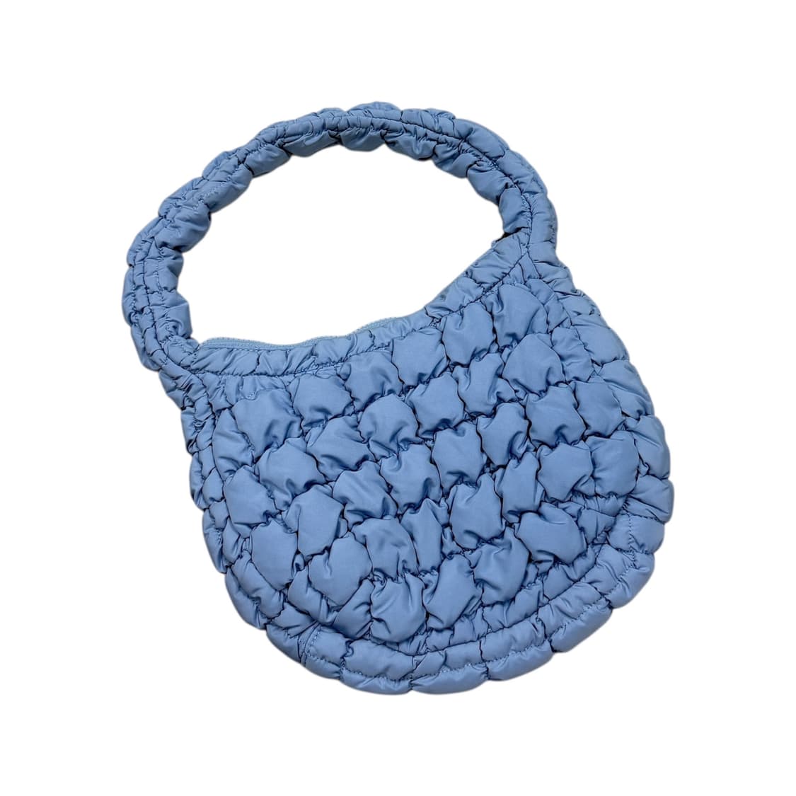 COS 코스 퀄팅 퀄티드 구름 미니백 가방 라이트블루 상품이미지2