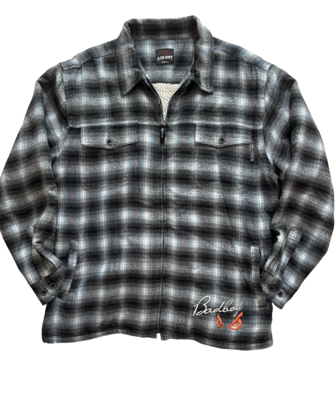 Bad Boy 체크 셔츠 자켓 L-XL 상품이미지10