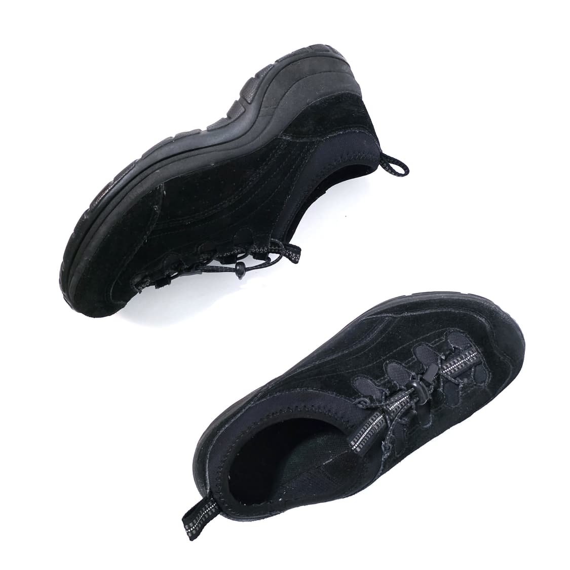 [W10] 엘엘빈 스웨이드 슬립온 블랙 상품이미지4