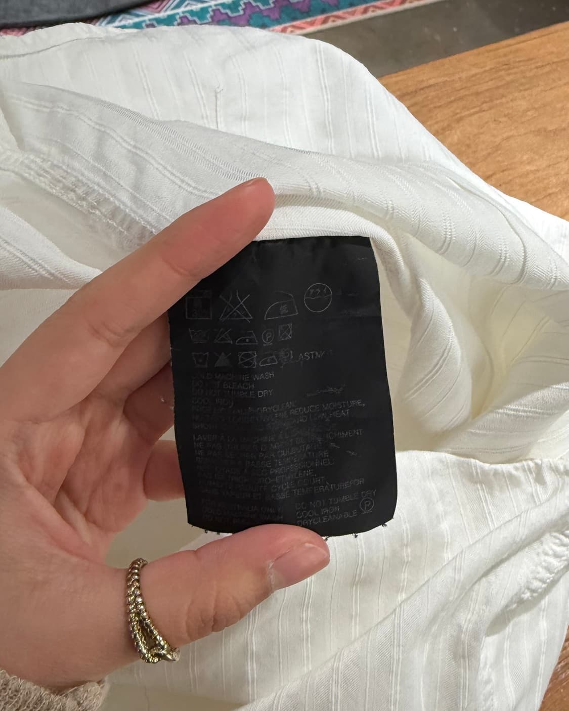 질샌더 화이트 스트라이프 셔츠 상품이미지8