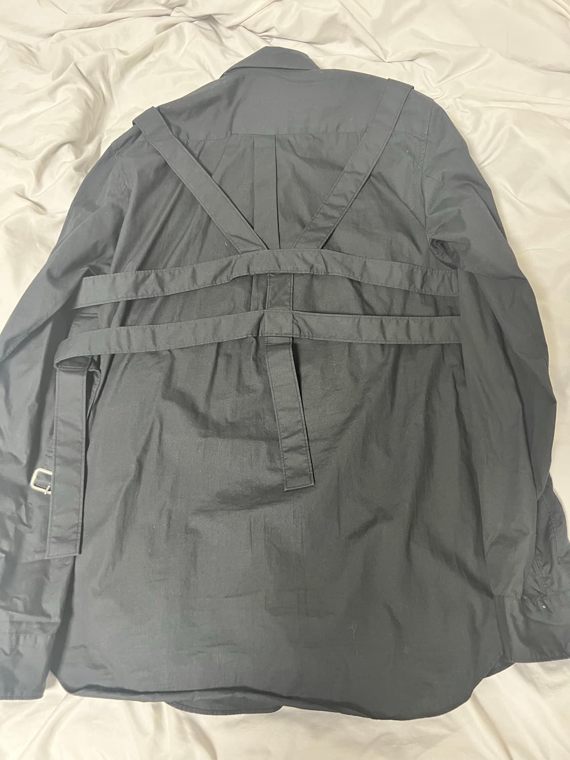 꼼데가르송 하네스 벨트 셔츠 XL 상품이미지3