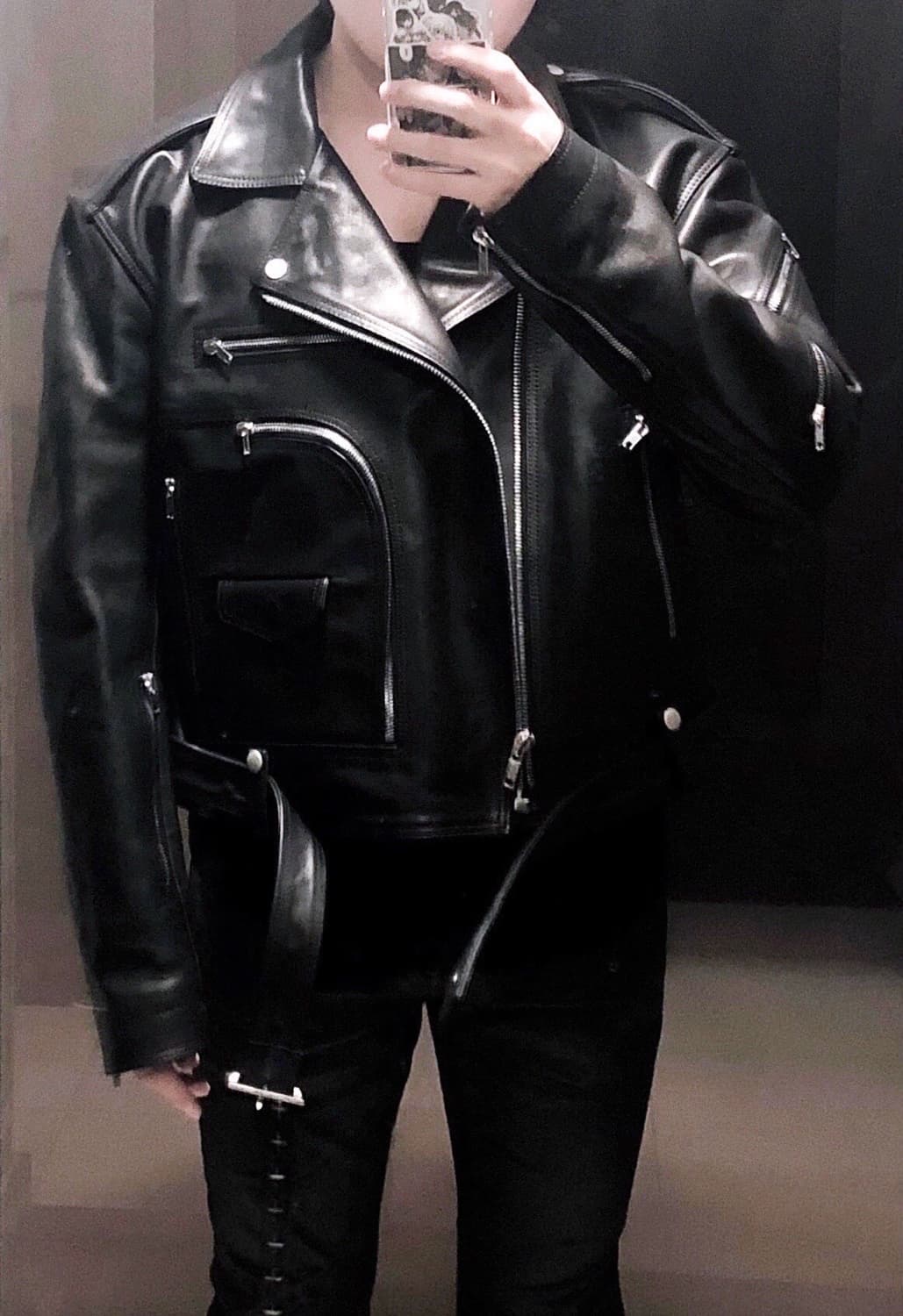 [OS] 릭오웬스 FW24 포터빌 런웨이 크롭 점보 바우하우스 상품이미지6