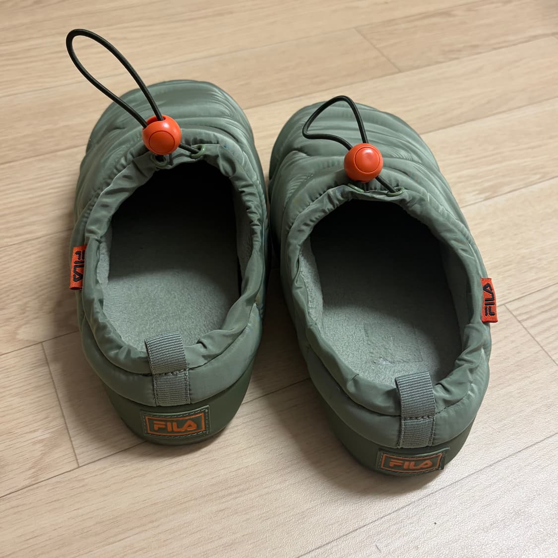 휠라 푸퍼 뮬 패딩신발 상품이미지2