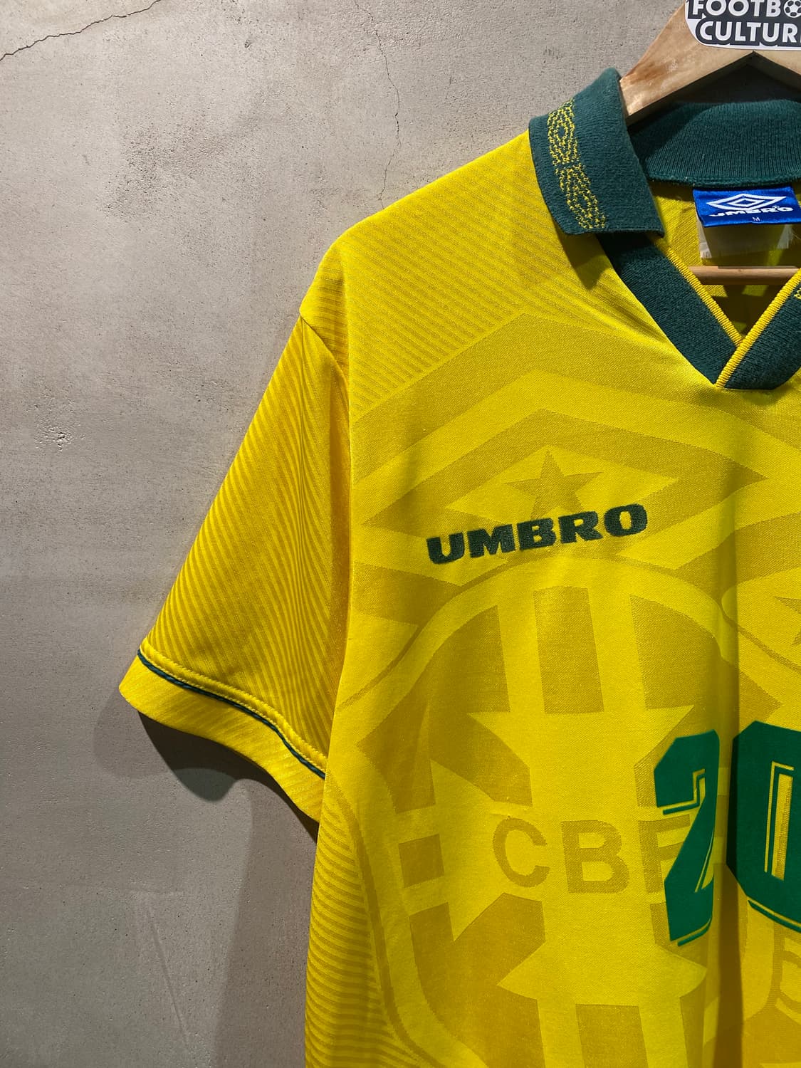 93-94 브라질 국가대표 호나우두 홈 유니폼 상품이미지4