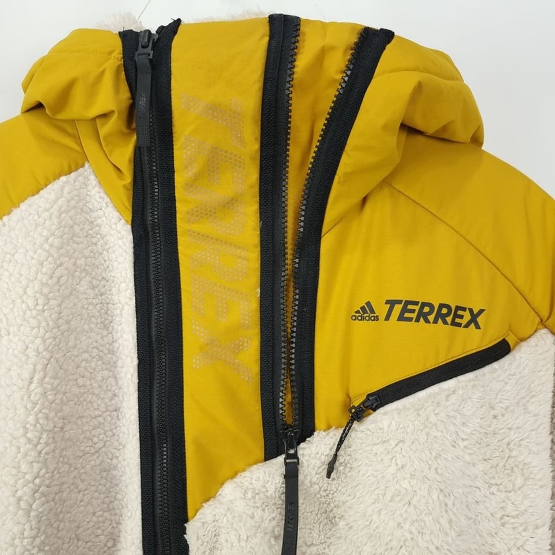 아디다스 뽀글이 후리스 쉐르파 후드 집업 자켓 M16557 상품이미지6