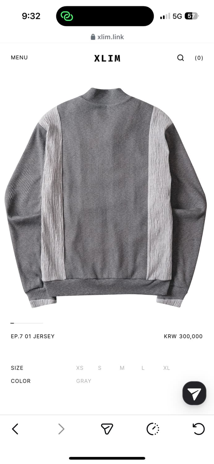 Xlim ep.7 져지 그레이 상품이미지1