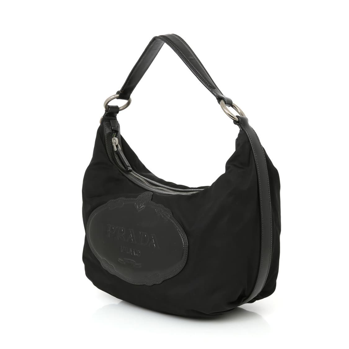 프라다 빈티지 테수토 호보백 블랙 리나일론 숄더백 상품이미지2
