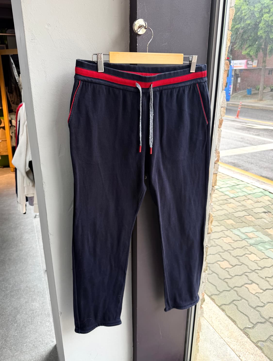 L/ 키톤 드로우스트링 밴딩 조거 팬츠 상품이미지3